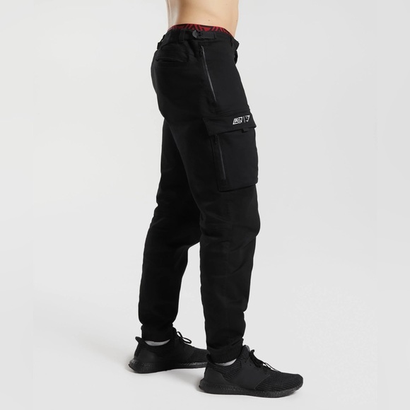 David Laid X GymShark Cargo Pants - Picture 2 of 5